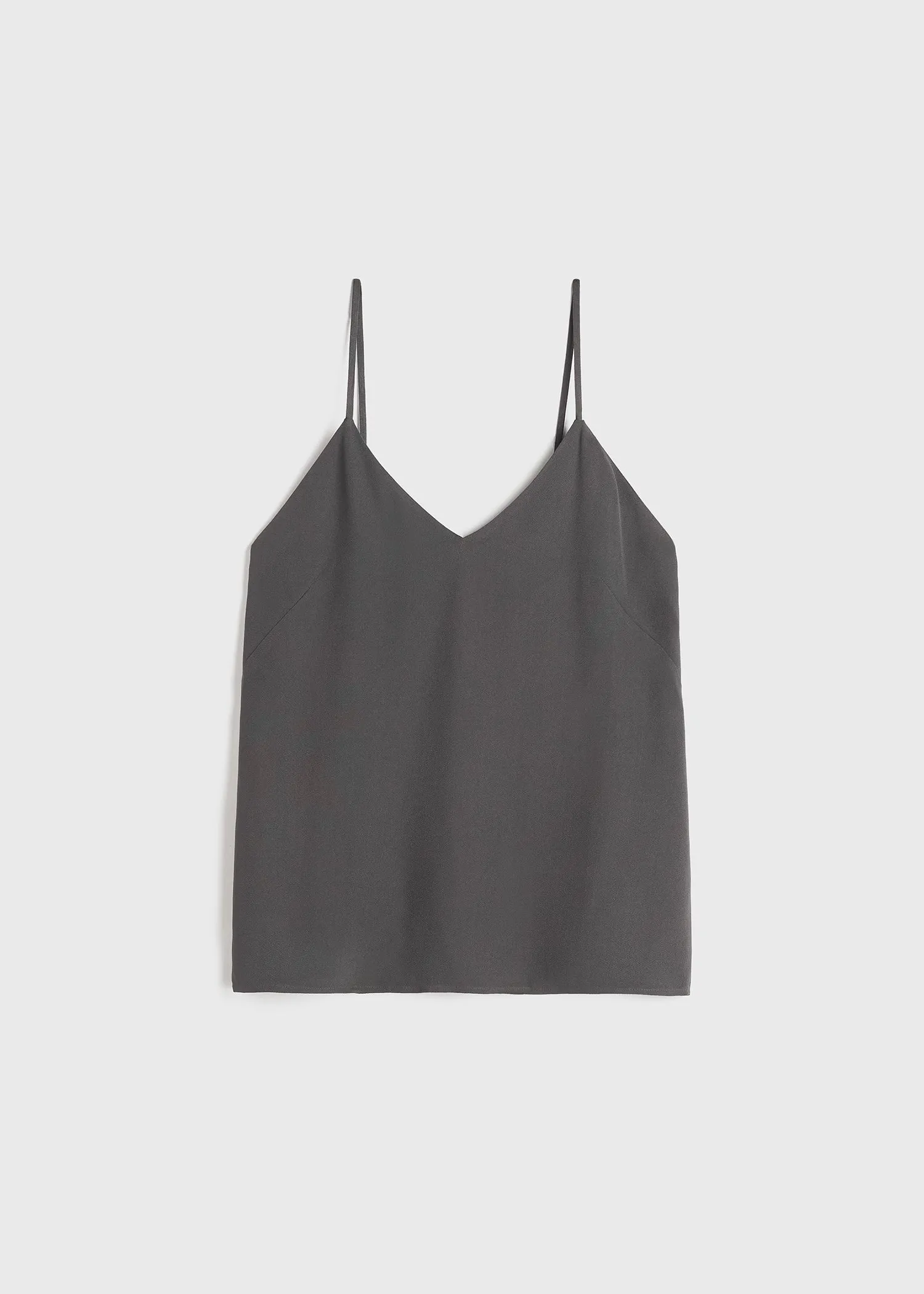 Crepe-back satin cami top lead sold by Toteme product image thumbnail 5