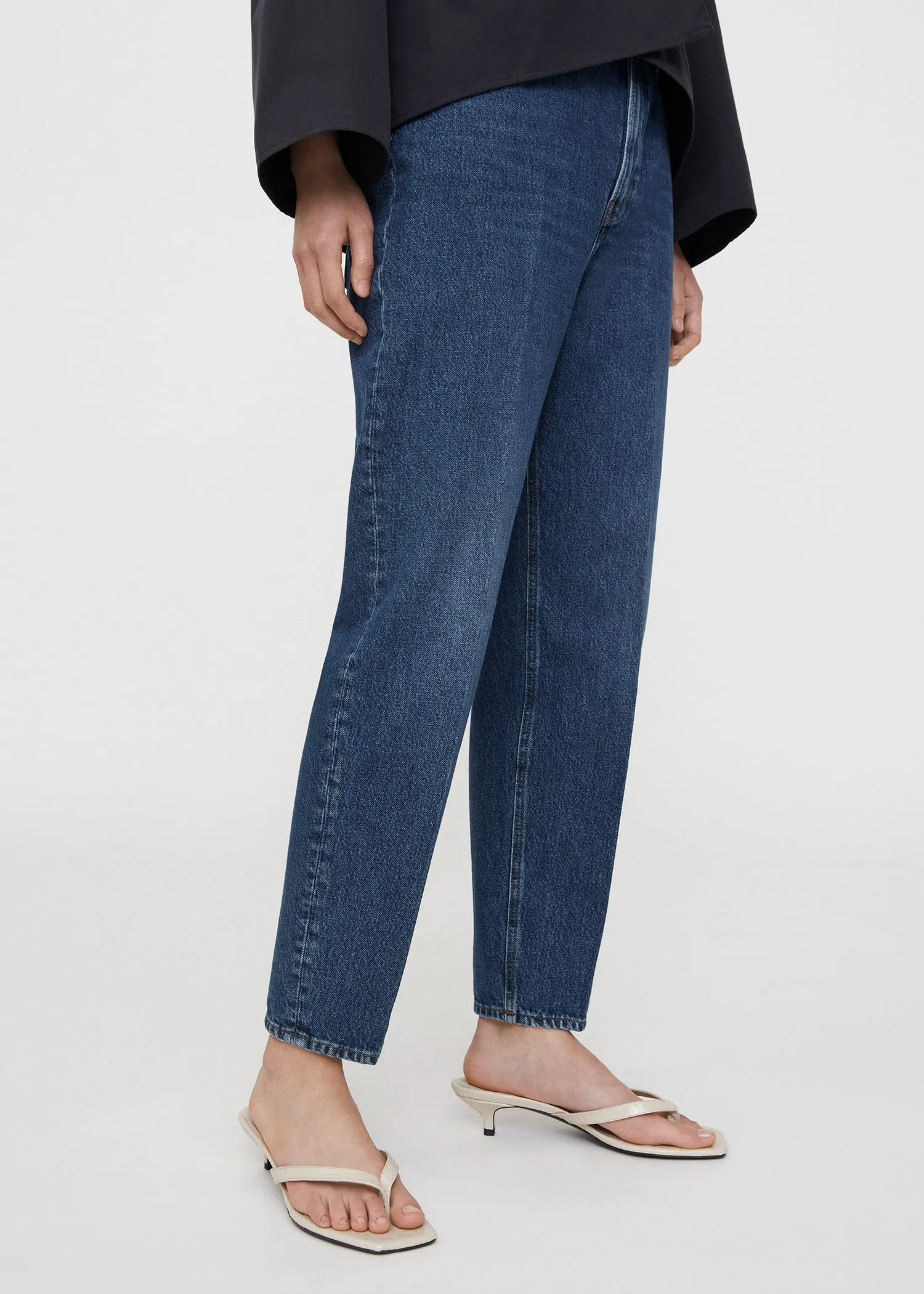 The Flip-Flop Heel sand croco sold by Toteme product image thumbnail 2