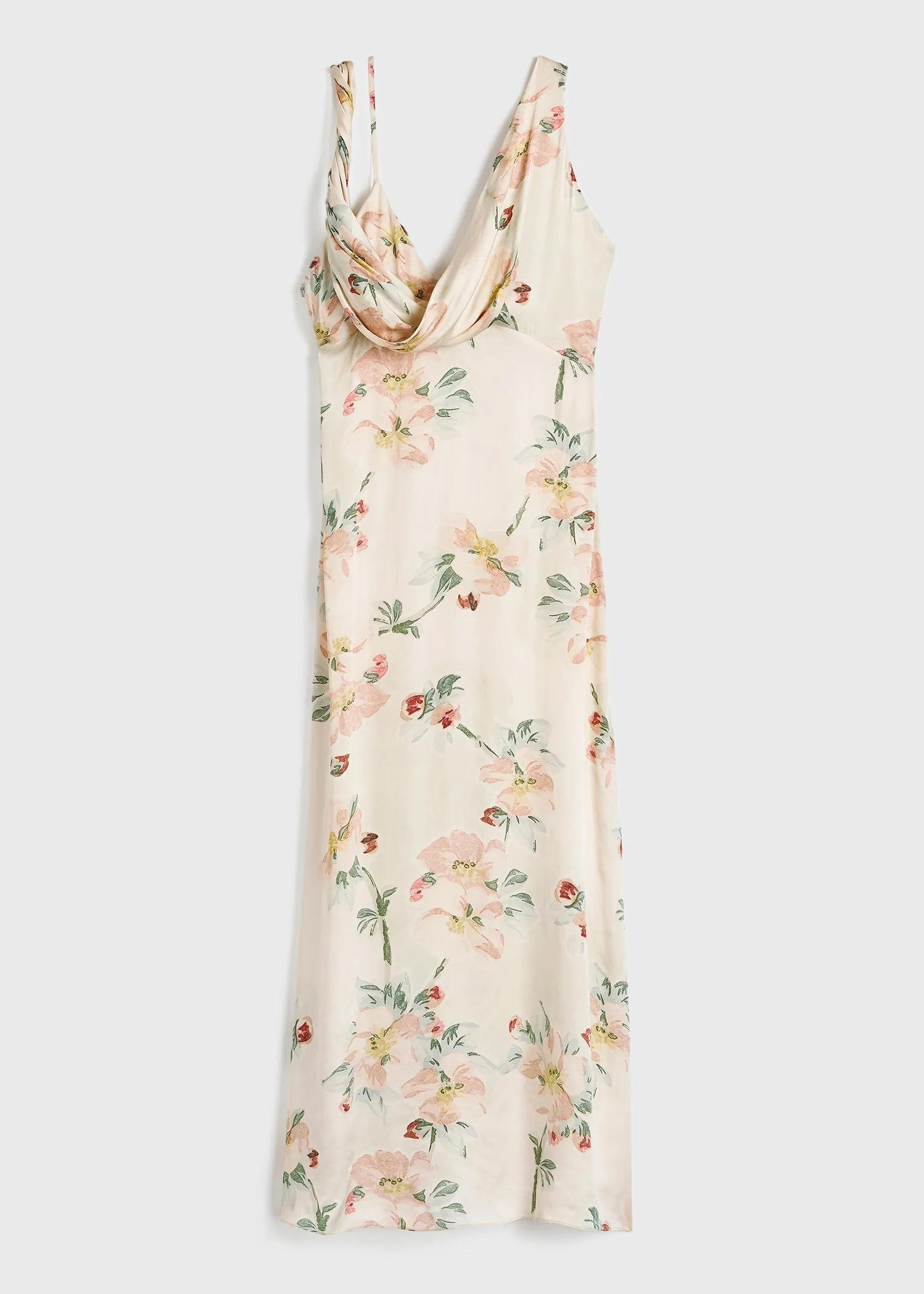 Twist drape dress washed floral sold by Toteme product image thumbnail 5