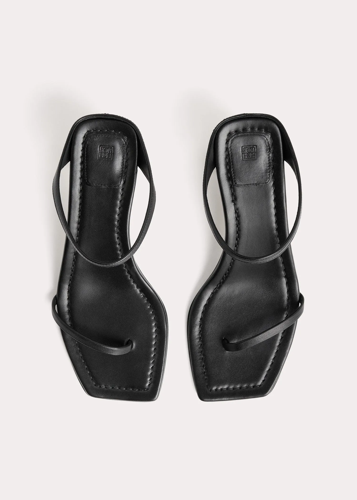 The City Sandal black sold by Toteme product image thumbnail 3