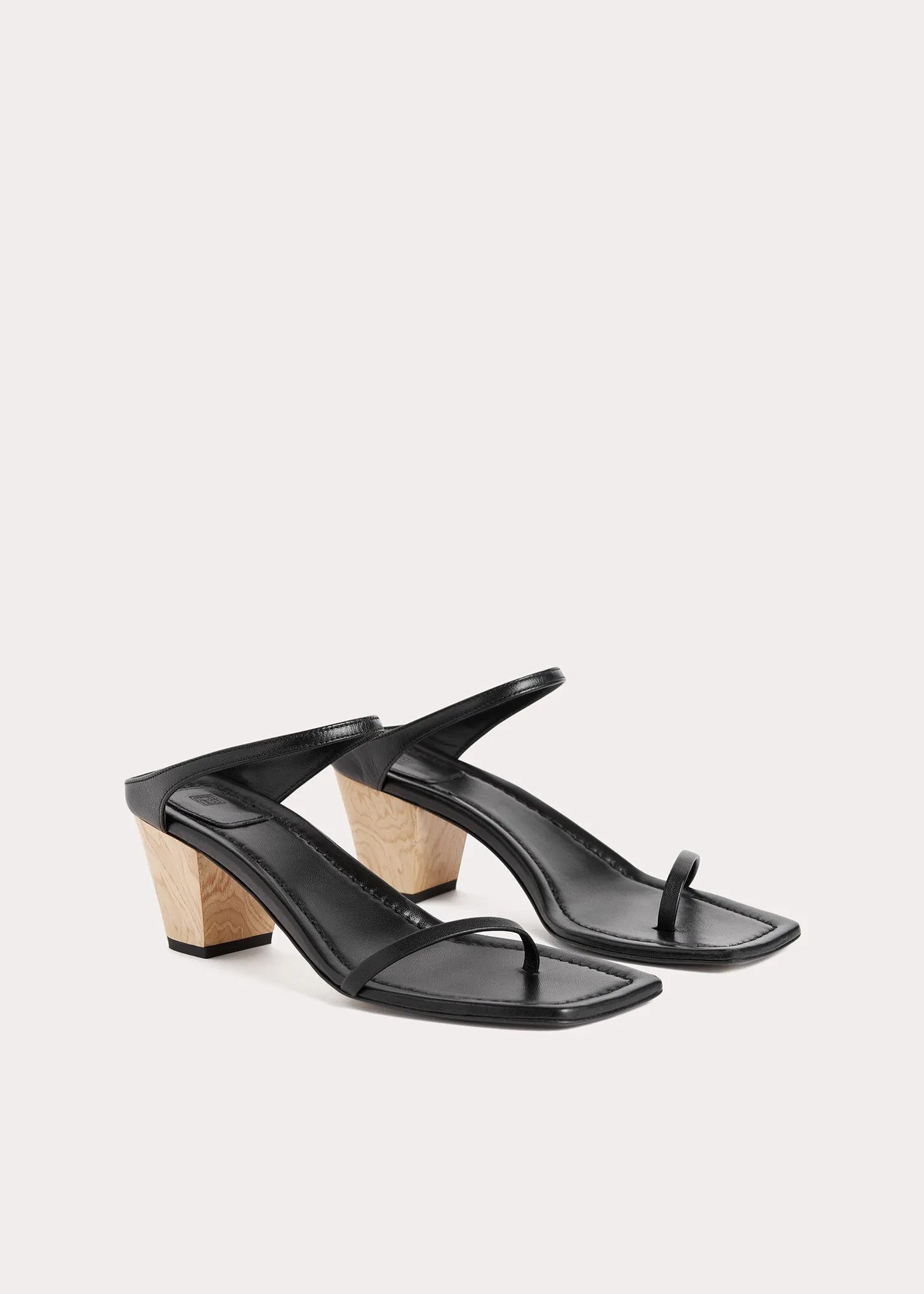 The City Sandal black sold by Toteme product image thumbnail 4