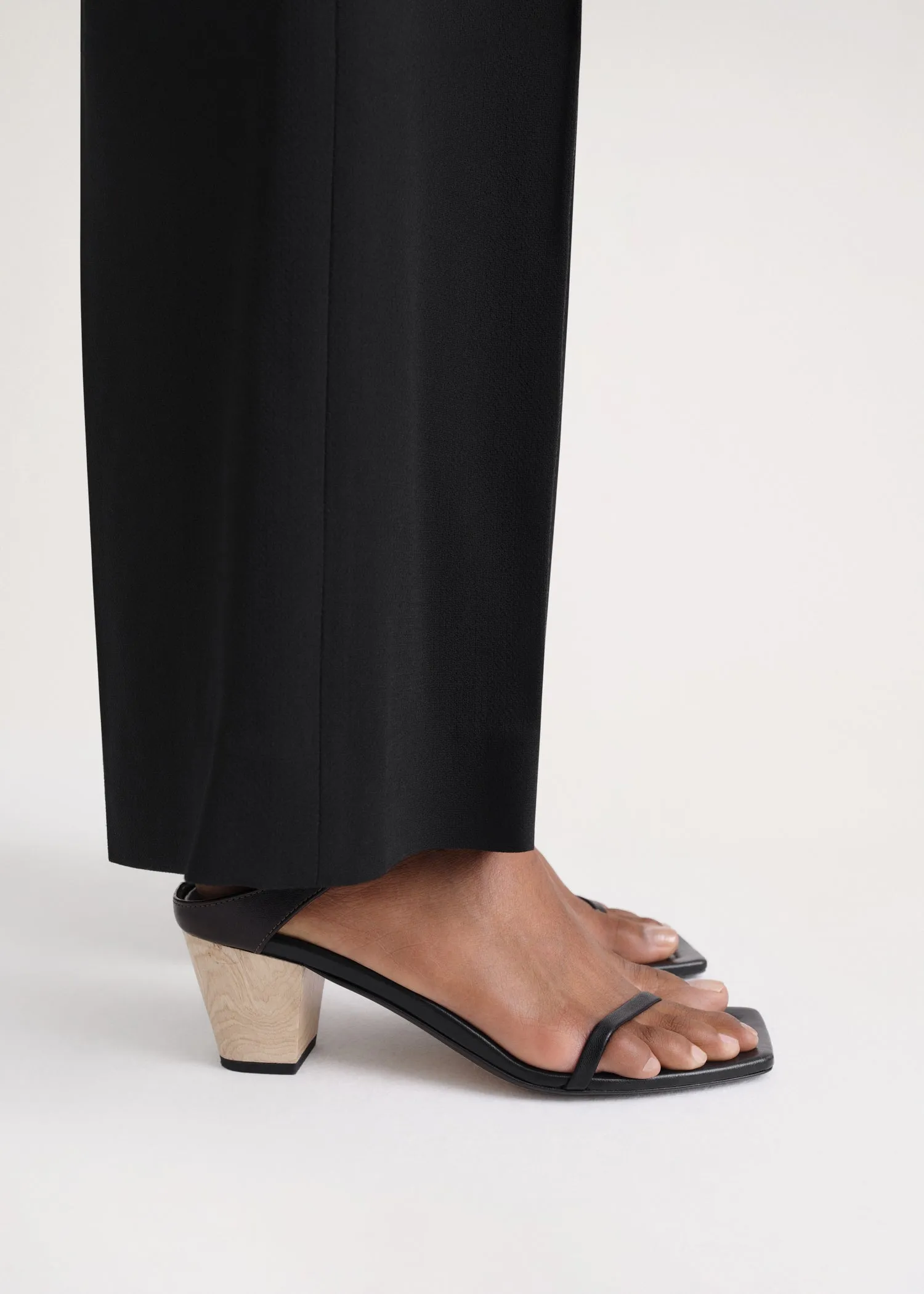The City Sandal black sold by Toteme product image thumbnail 2