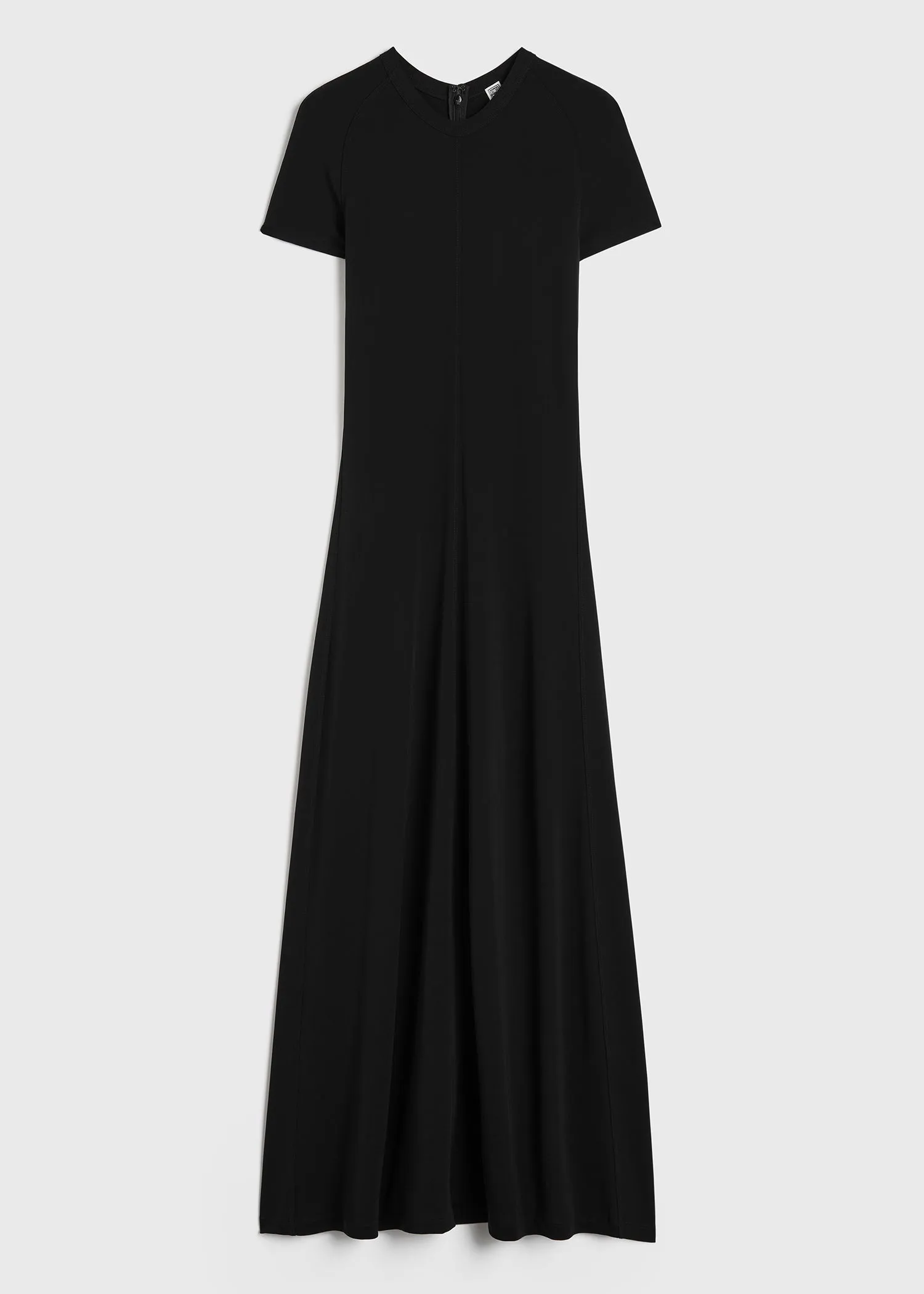 Fluid jersey dress black sold by Toteme product image thumbnail 5