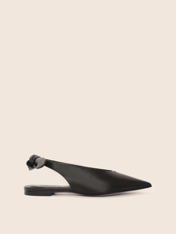 Ondina Black Mule sold by Maguire Shoes