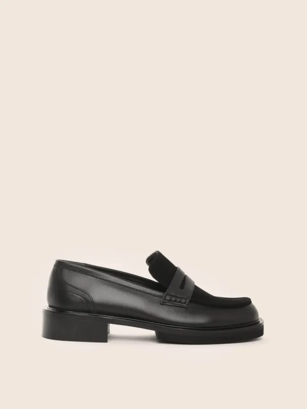 Soza Black Loafer sold by Maguire Shoes