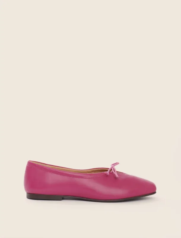 Prato Mauve Ballerina sold by Maguire Shoes
