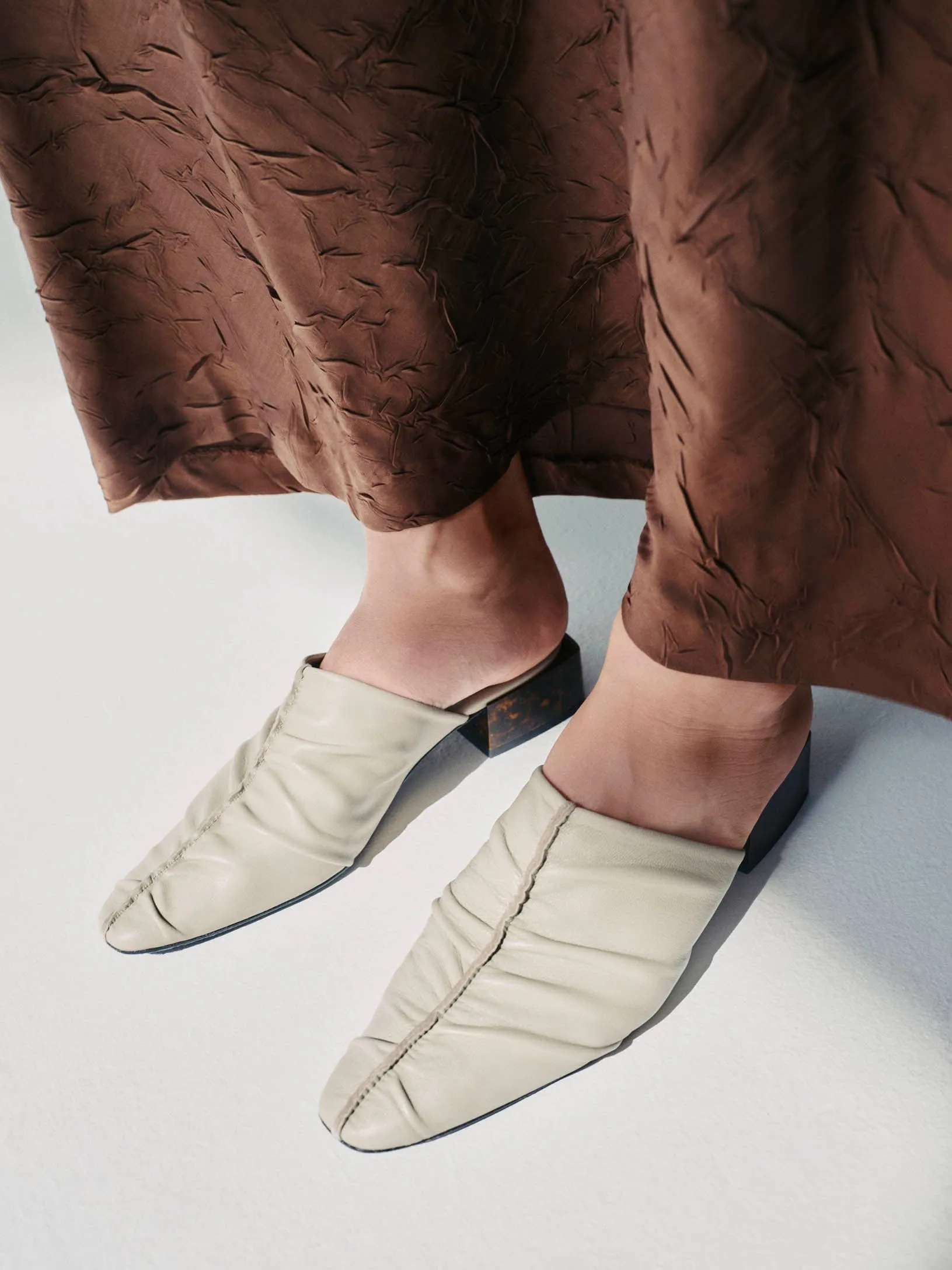 Amora Cream Mule sold by Maguire Shoes product image thumbnail 2