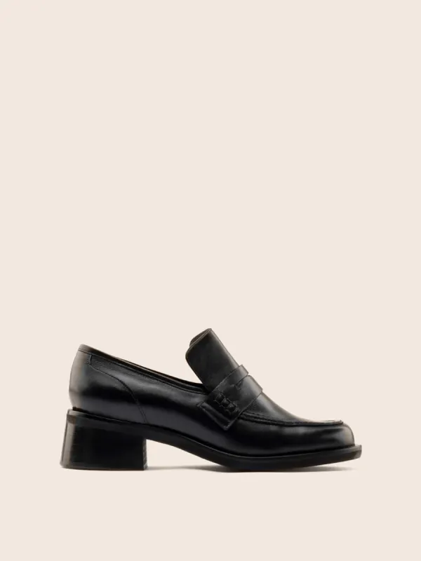 Marlia Black Loafer sold by Maguire Shoes