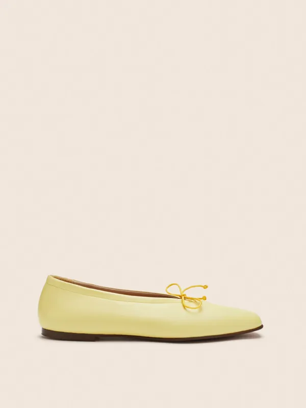 Prato Banana Ballerina sold by Maguire Shoes