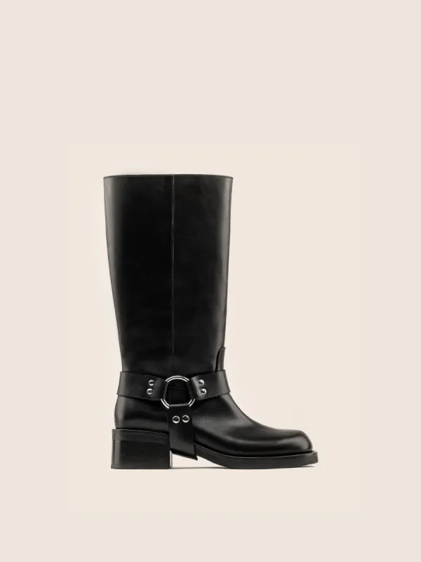 Lucca Black Boot sold by Maguire Shoes
