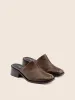 Safara Brown Mule sold by Maguire Shoes