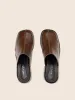 Safara Brown Mule sold by Maguire Shoes