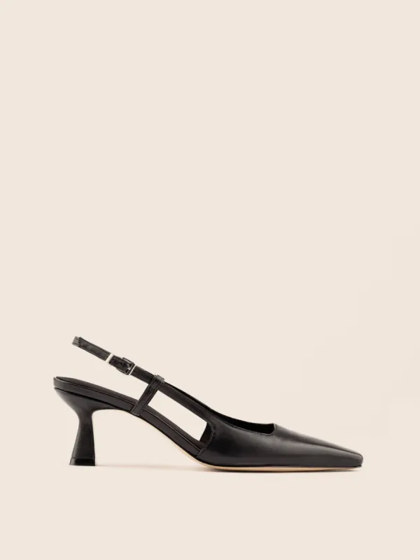 Bahia Black Pump sold by Maguire Shoes