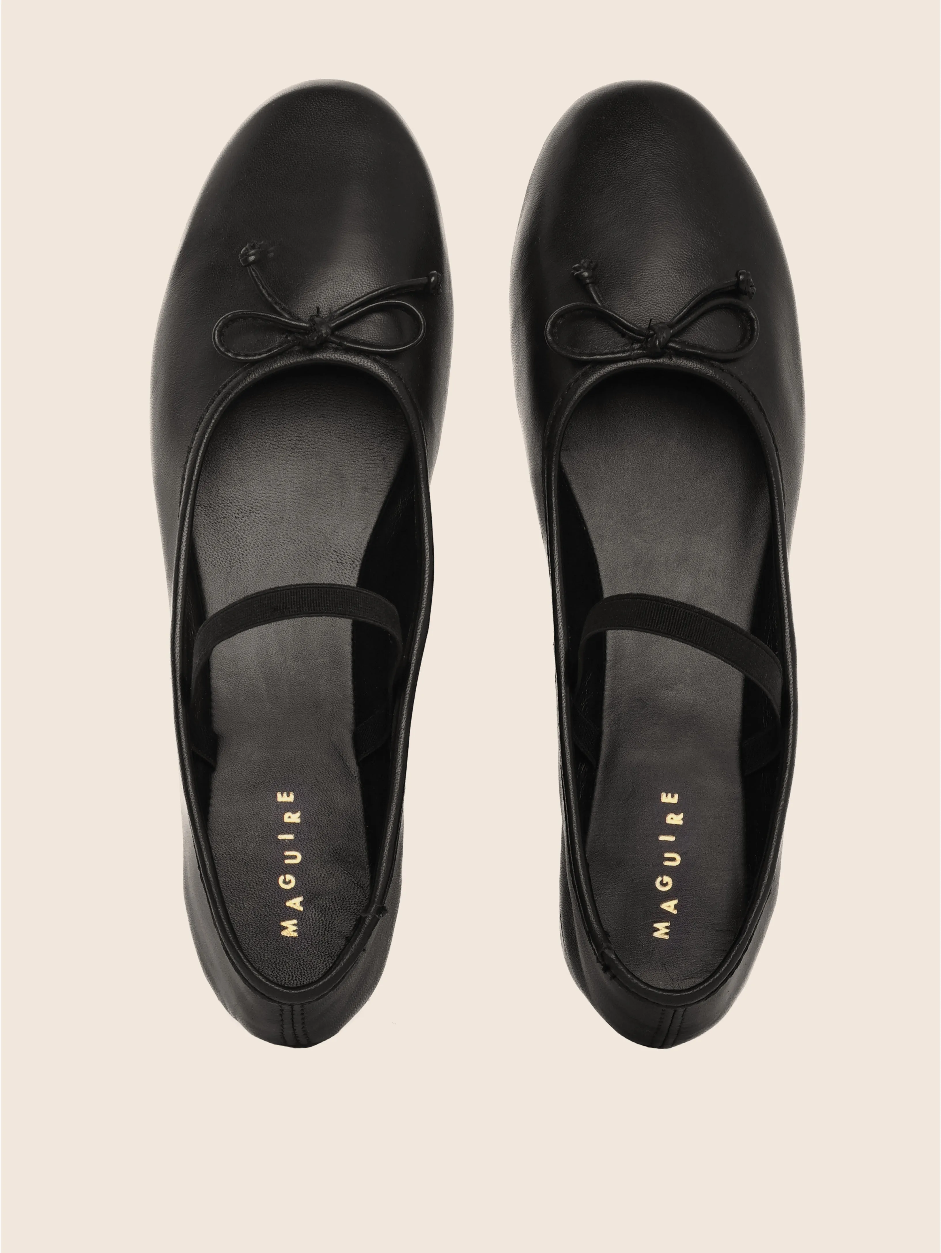 Betis Black Ballerina sold by Maguire Shoes product image thumbnail 3