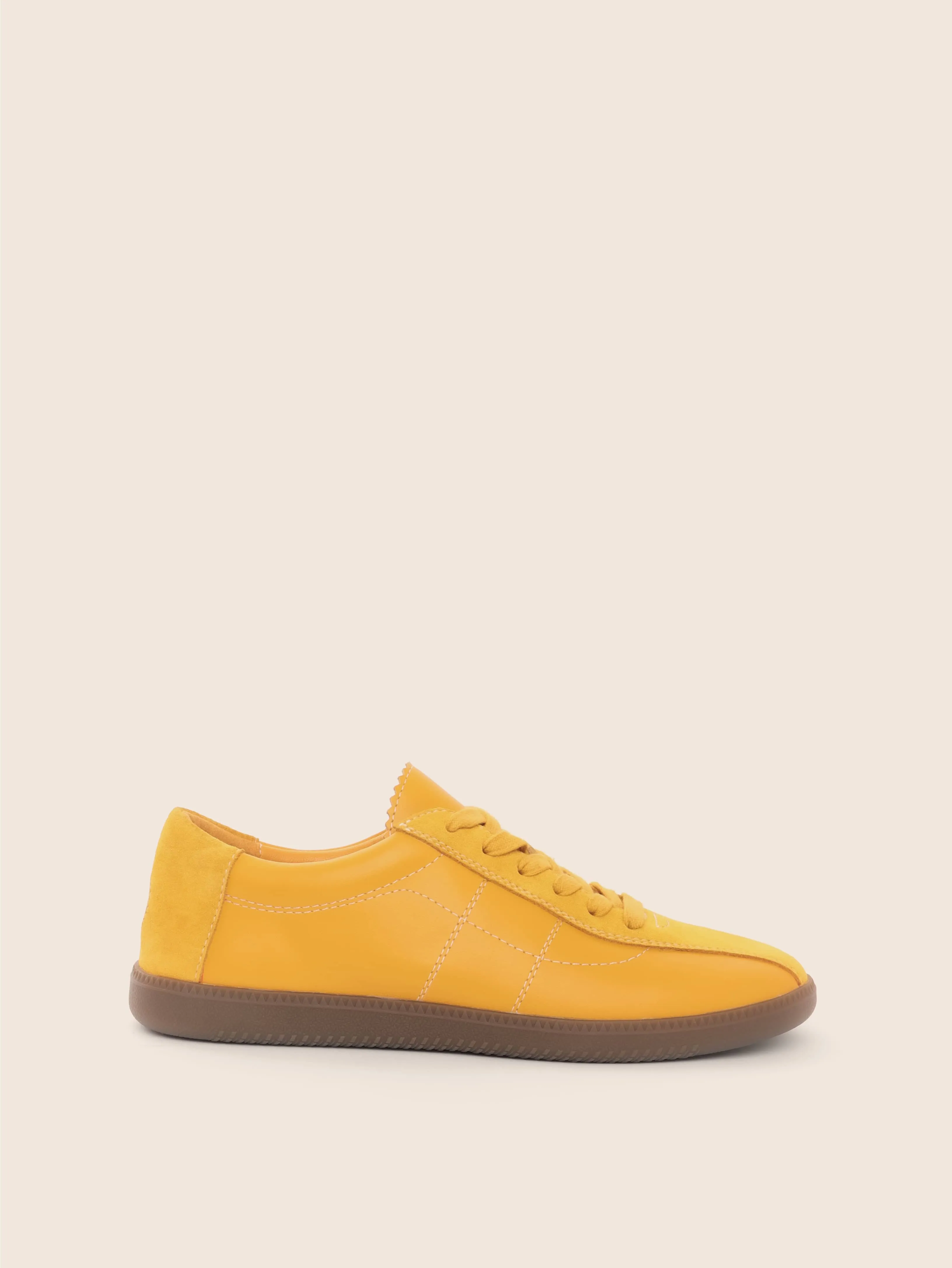 Imperfect Simone Yellow Trainer 40 sold by Maguire Shoes