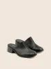 Safara Black Mule sold by Maguire Shoes