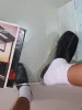 Safara Black Mule sold by Maguire Shoes
