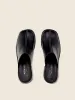 Safara Black Mule sold by Maguire Shoes