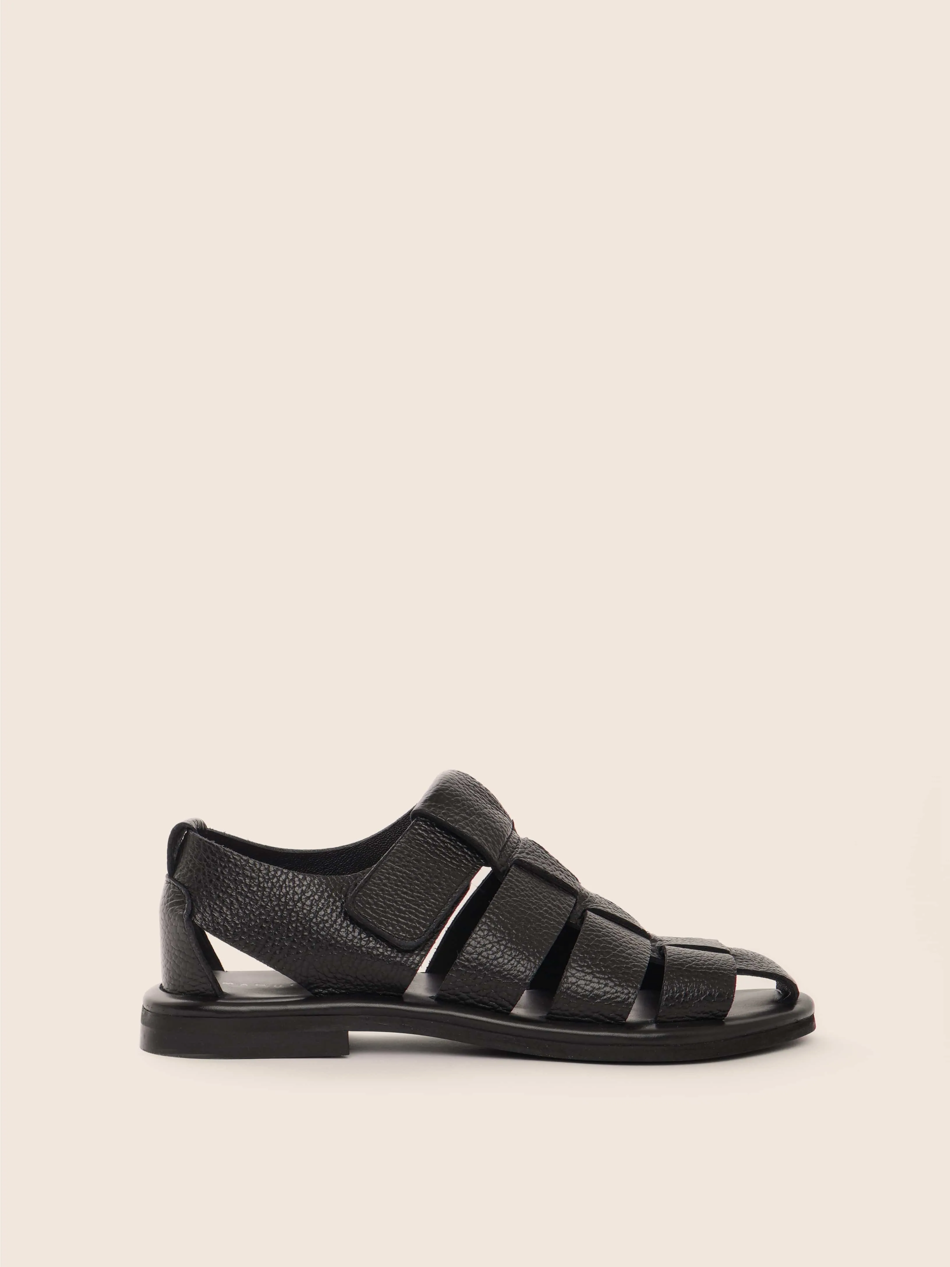 Marta Black Sandal sold by Maguire Shoes