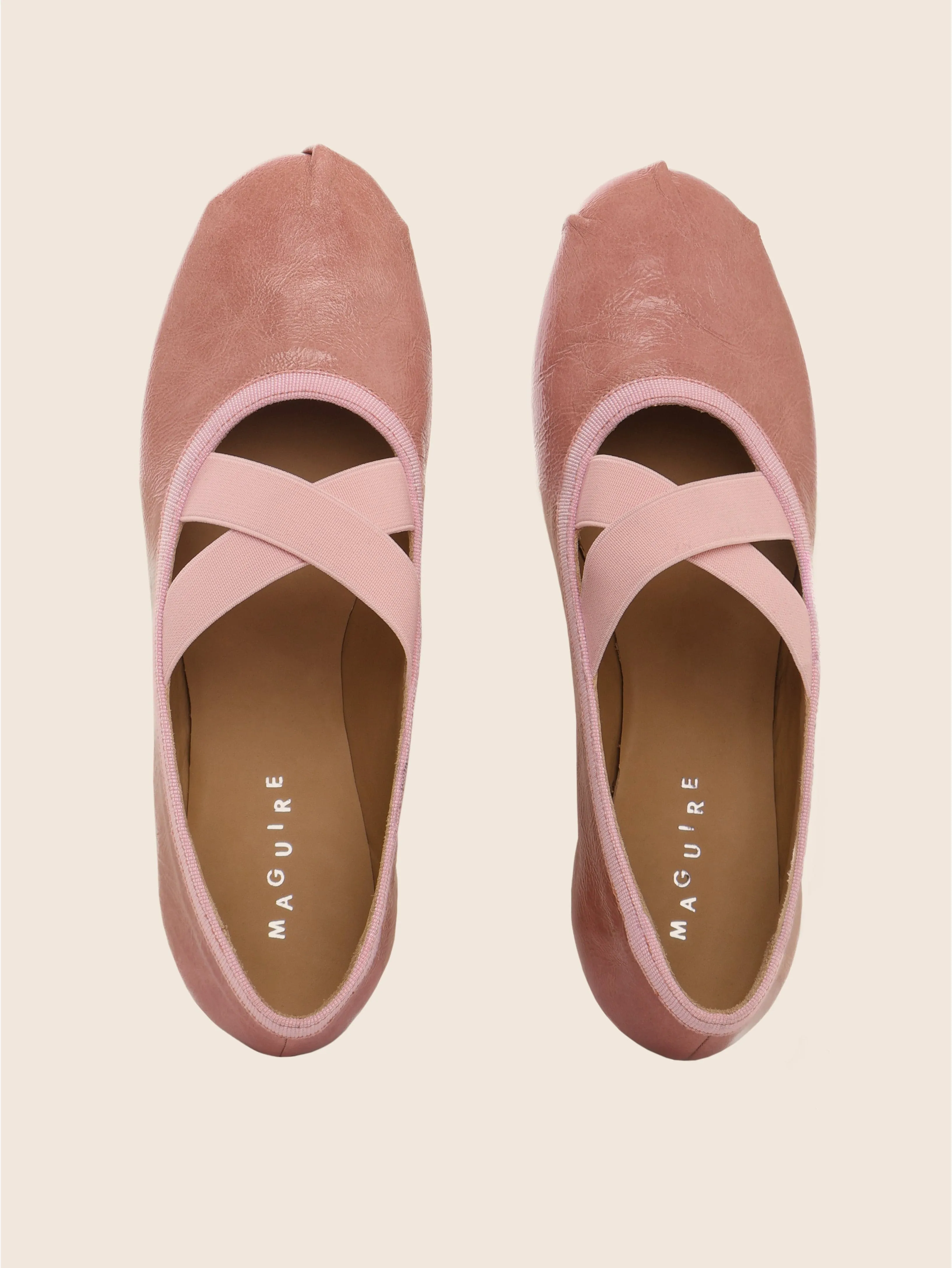 Loreto Pink Ballerina sold by Maguire Shoes product image thumbnail 3