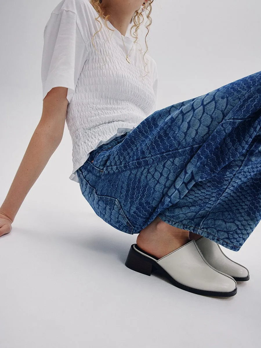 Safara Cream Mule sold by Maguire Shoes product image thumbnail 2