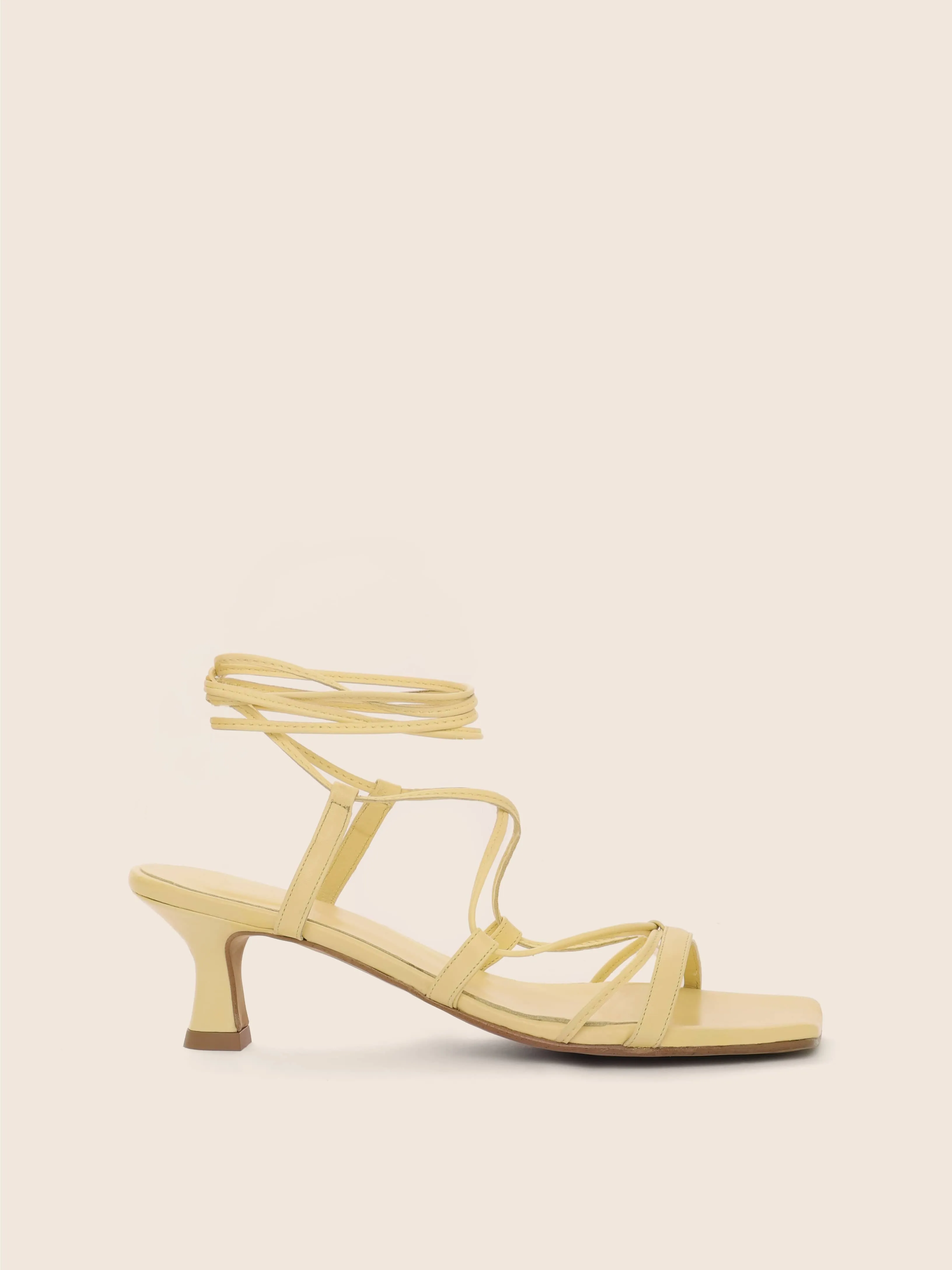Livia Banana Heel sold by Maguire Shoes