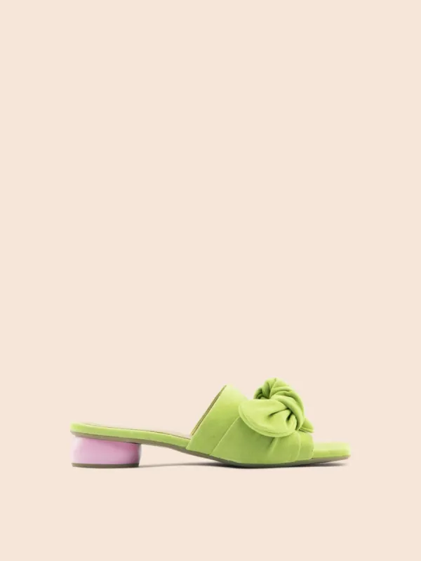 Modena Pistachio Sandal sold by Maguire Shoes