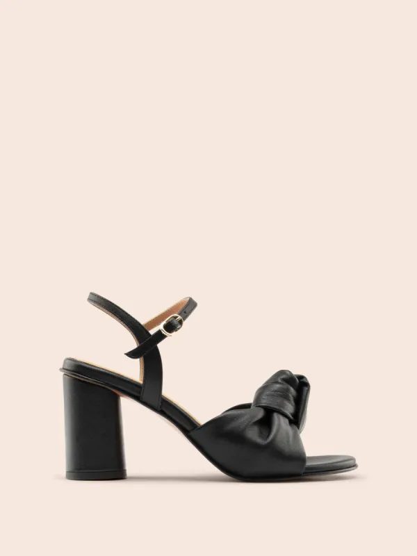 Noto Black Heel sold by Maguire Shoes