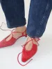 Rafael Cherry Pump sold by Maguire Shoes
