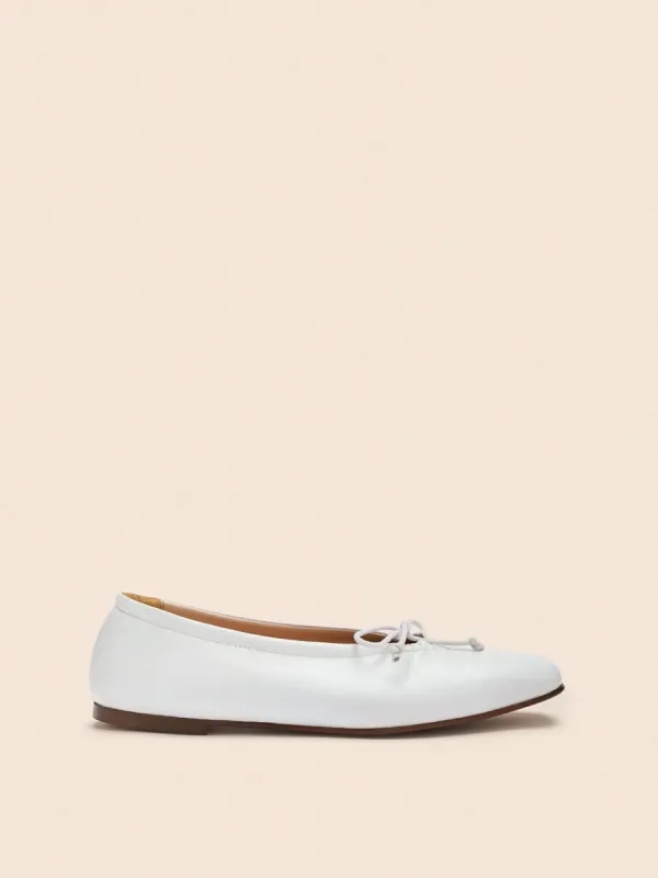 Prato Vanilla Ballerina sold by Maguire Shoes