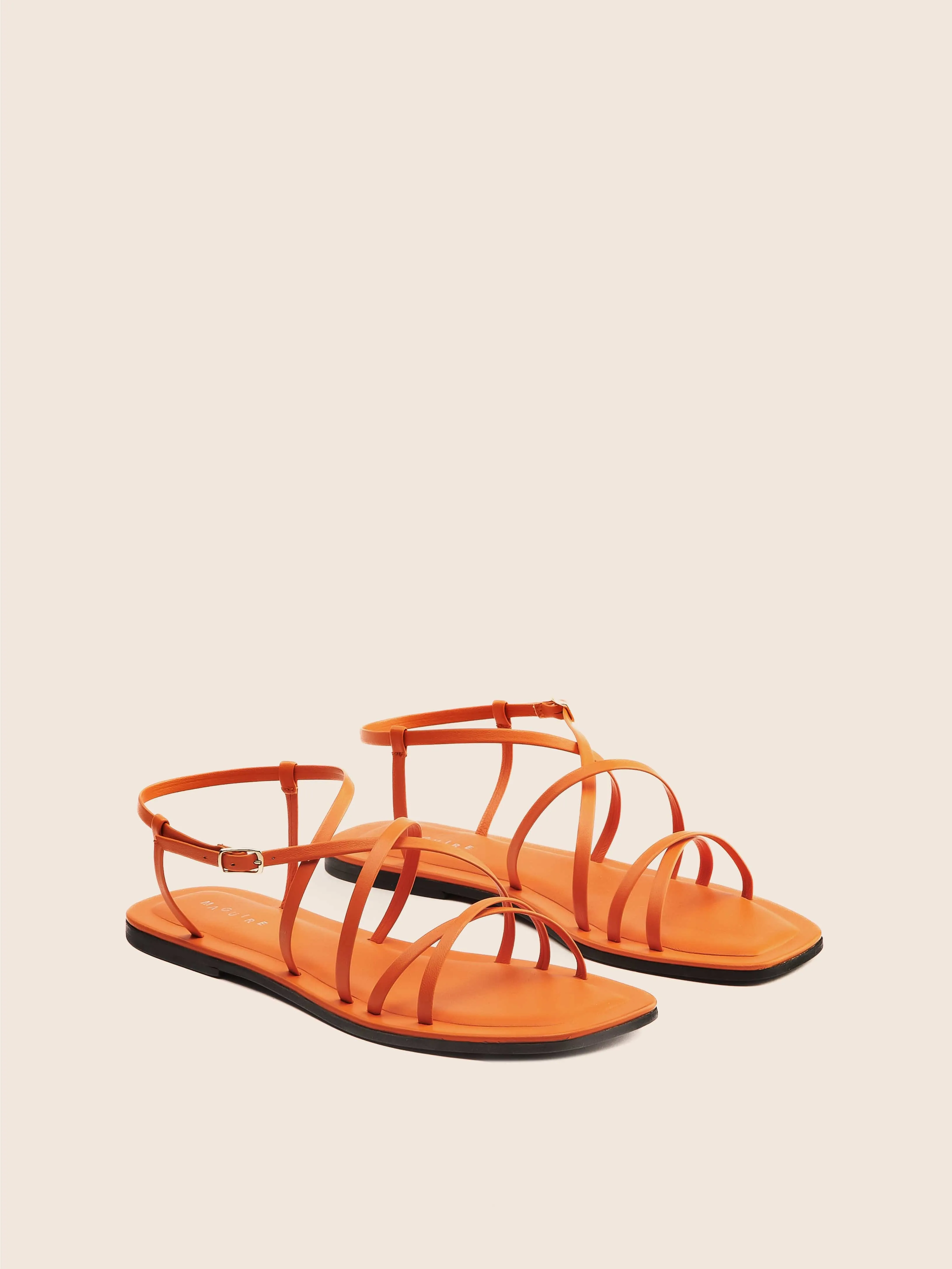 Minori Orange Sandal sold by Maguire Shoes product image thumbnail 4