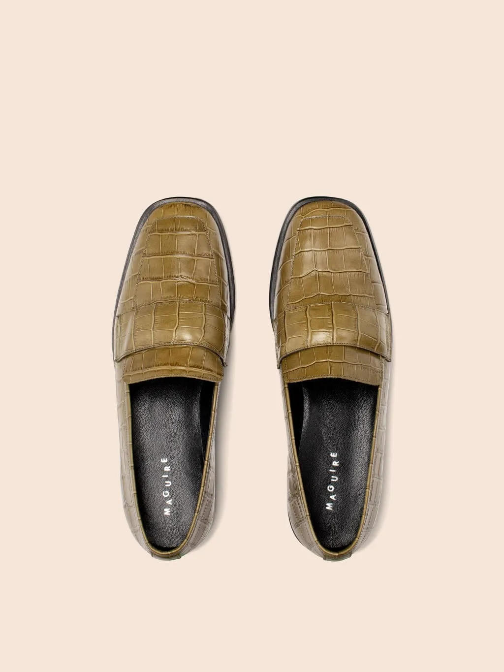 Sada Olive Loafer sold by Maguire Shoes product image thumbnail 3