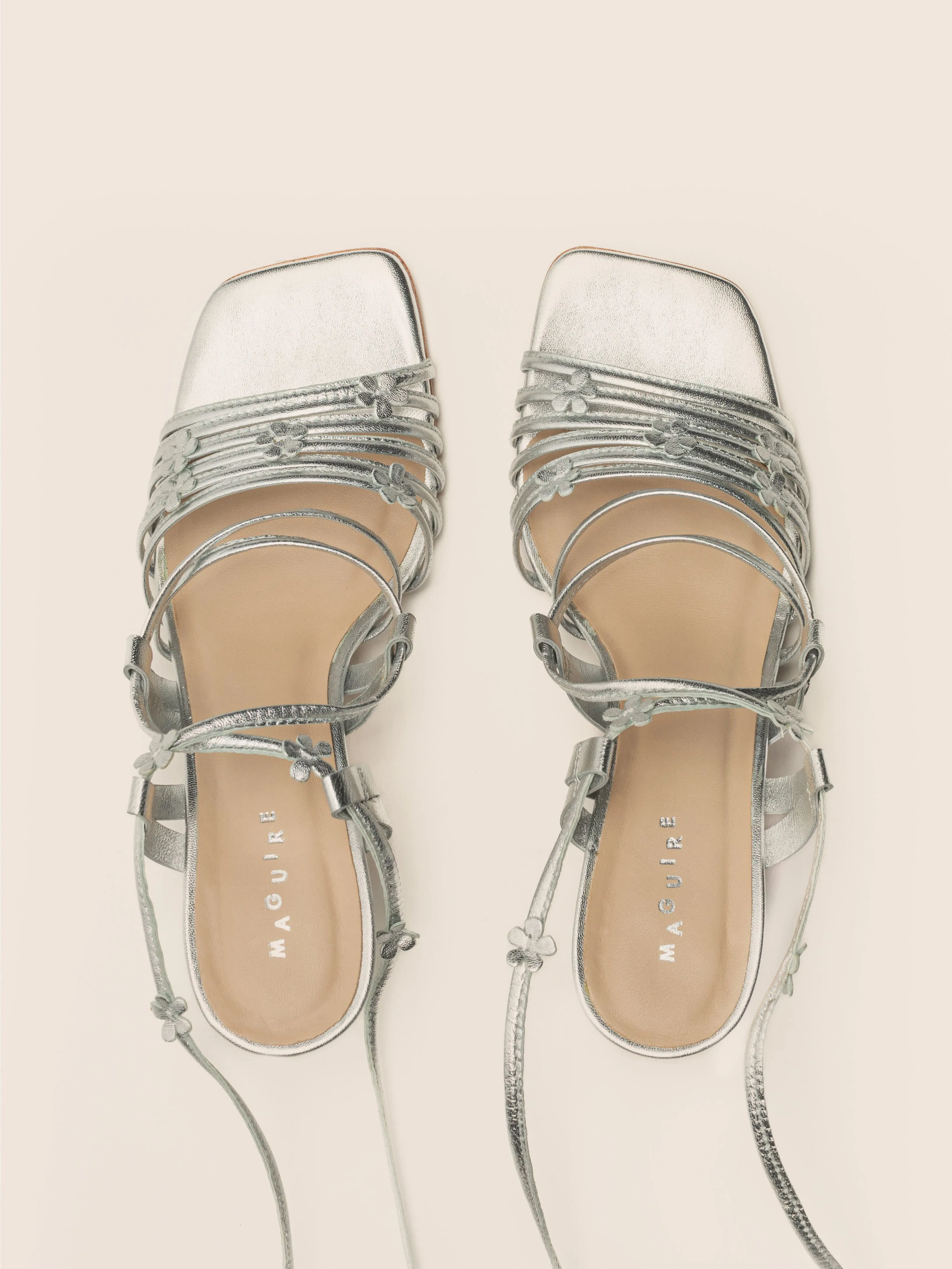 Vitoria Silver Heel sold by Maguire Shoes product image thumbnail 3