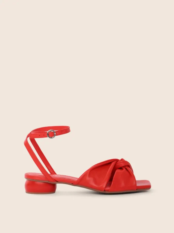Mataro Lipstick Sandal sold by Maguire Shoes