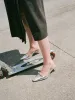 Viana Silver Pump sold by Maguire Shoes