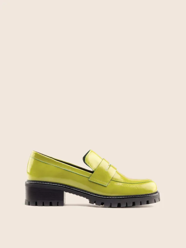 Sintra Kiwi Leather Loafer sold by Maguire Shoes