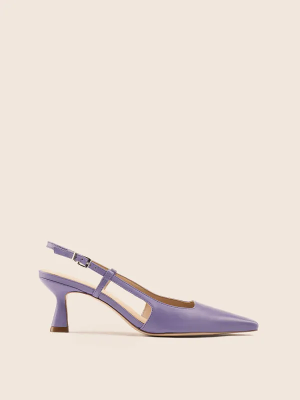 Bahia Violet Pump sold by Maguire Shoes