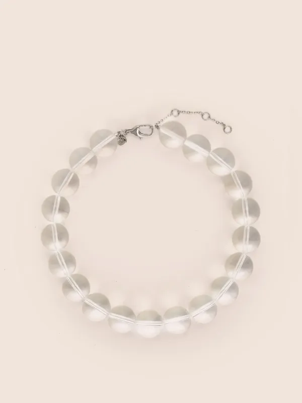 Imelda Necklace Clear sold by Maguire Shoes