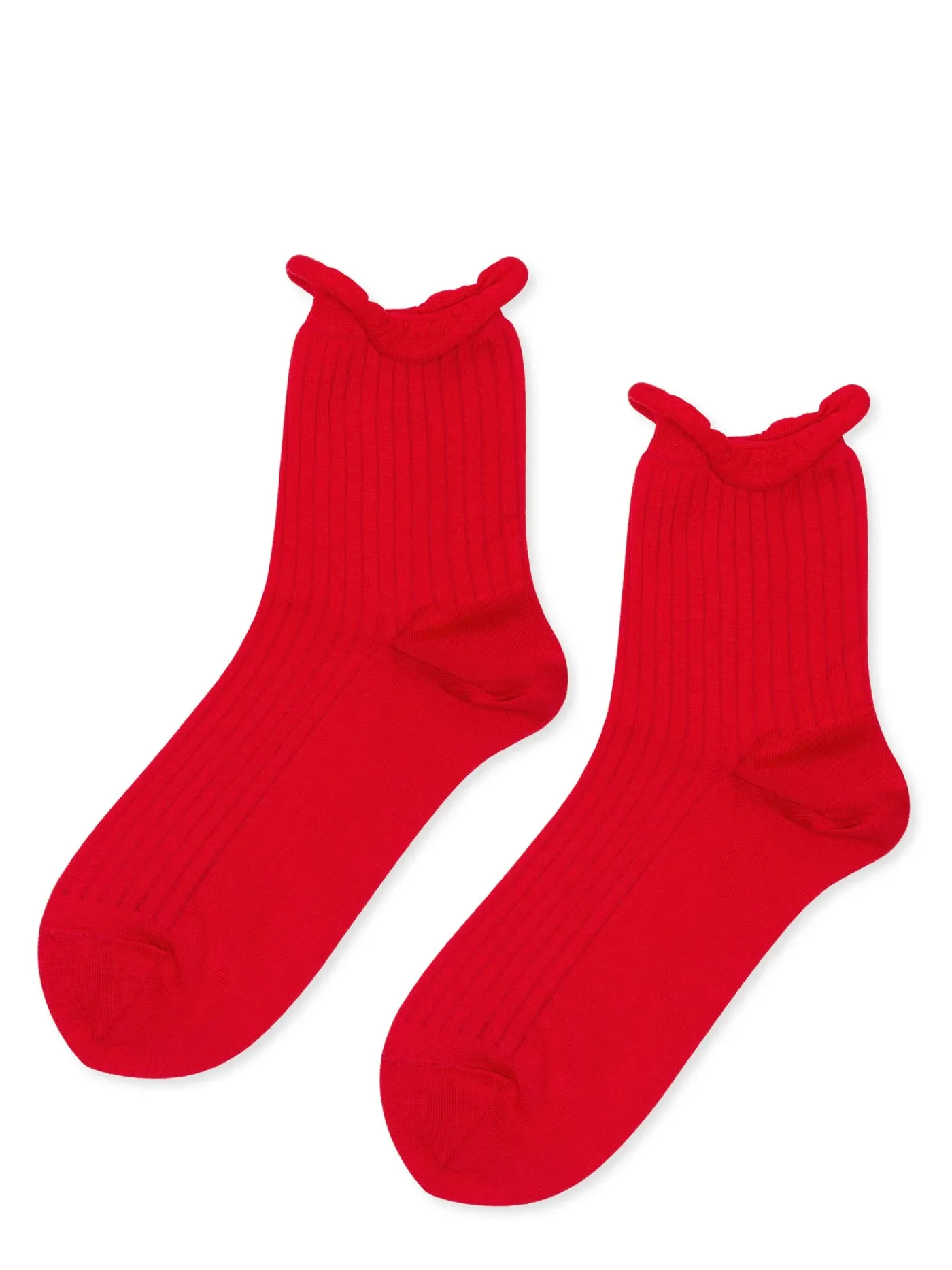 Sea Island Cotton DC Crew Red sold by Maguire Shoes product image thumbnail 3