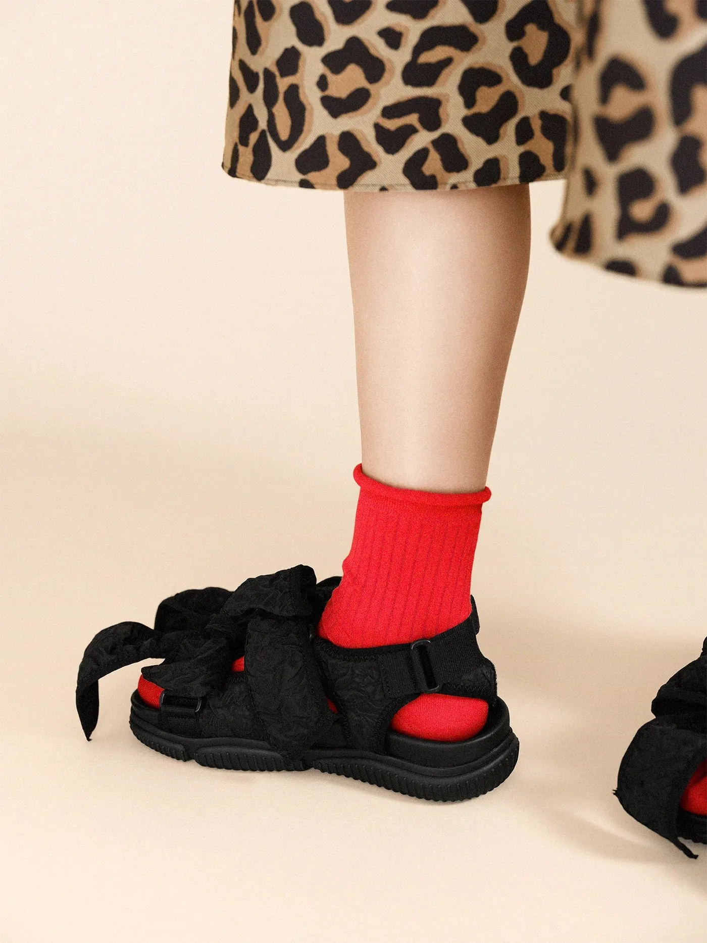 Sea Island Cotton DC Crew Red sold by Maguire Shoes product image thumbnail 2