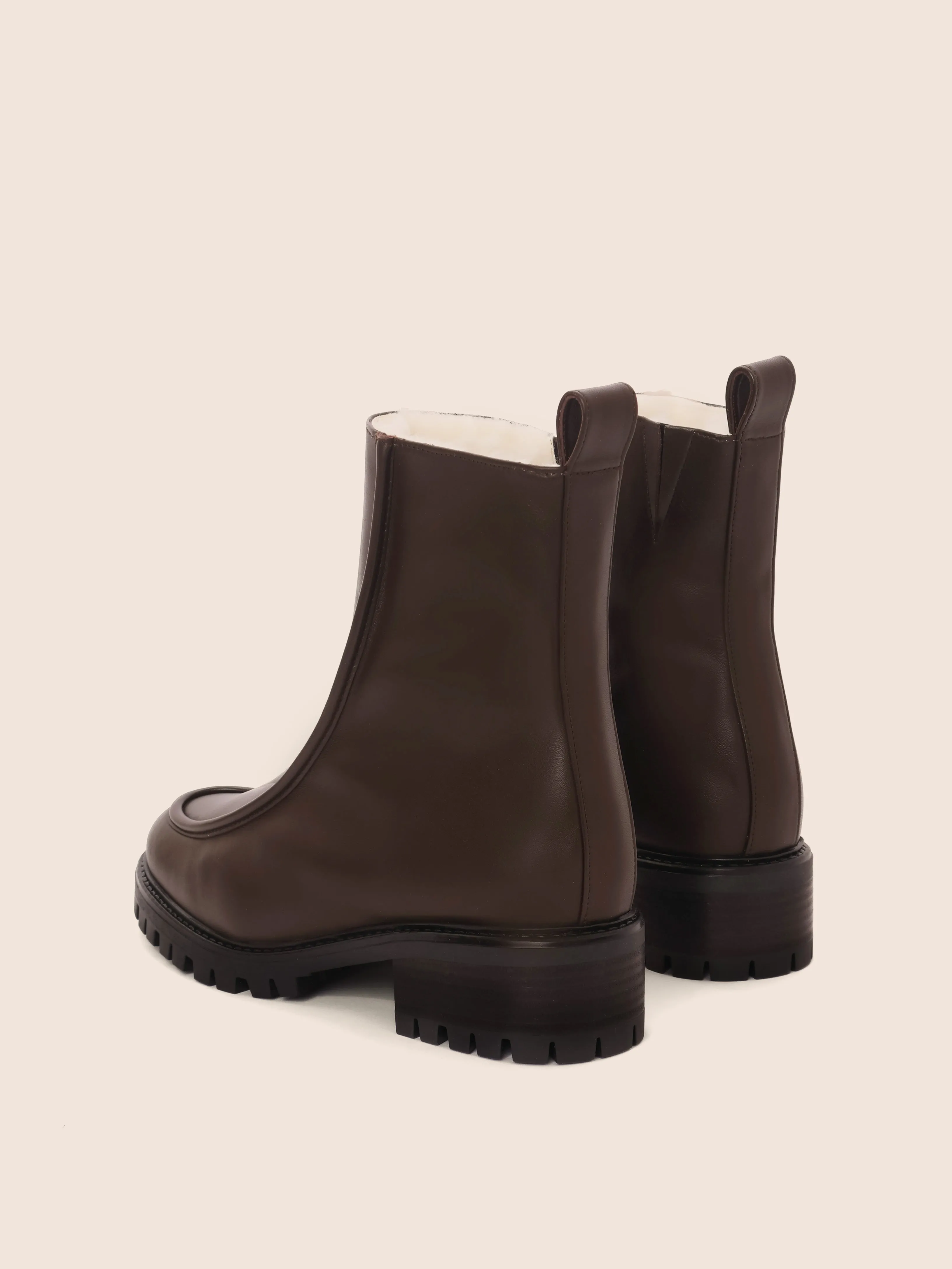 Vigo Dark Brown Lined Boot sold by Maguire Shoes product image thumbnail 4