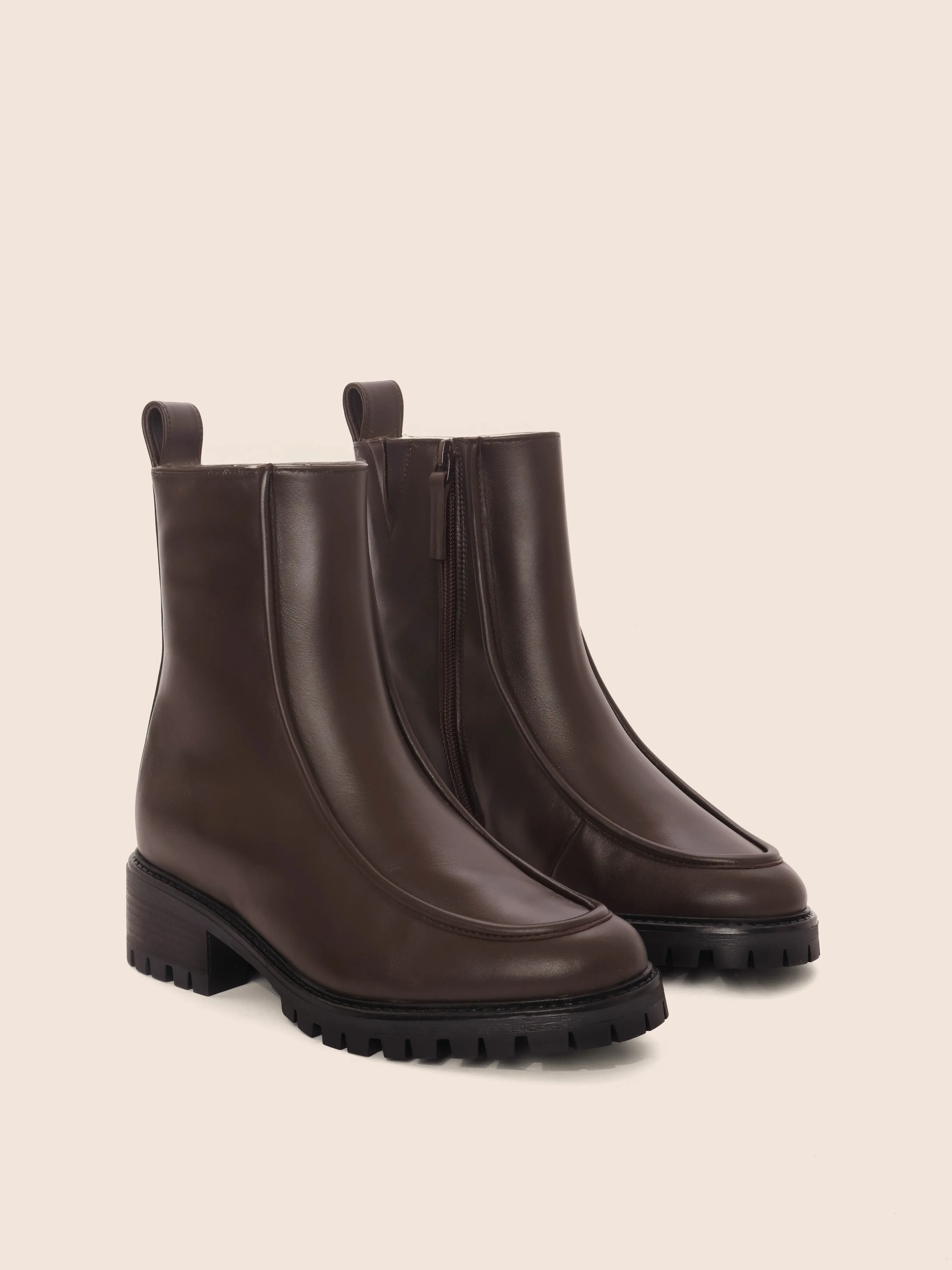 Vigo Dark Brown Lined Boot sold by Maguire Shoes product image thumbnail 3