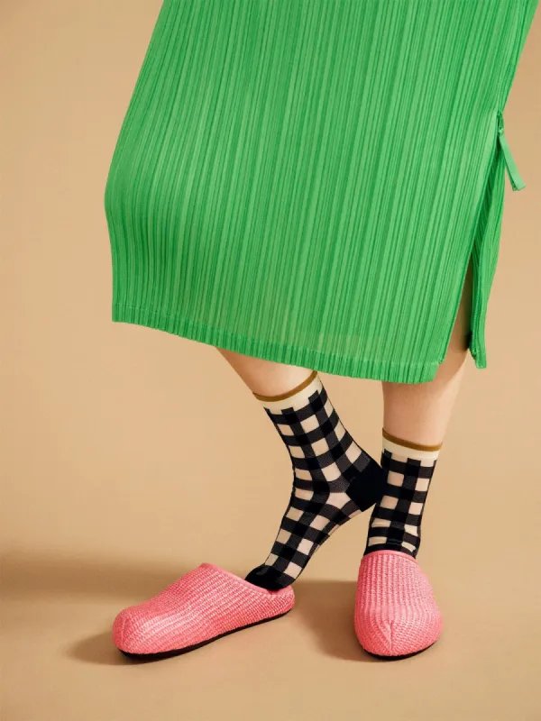 Shirley Sheer Black sold by Maguire Shoes