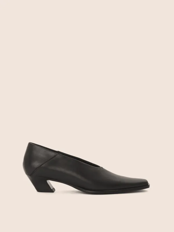 Soria Black Heel sold by Maguire Shoes