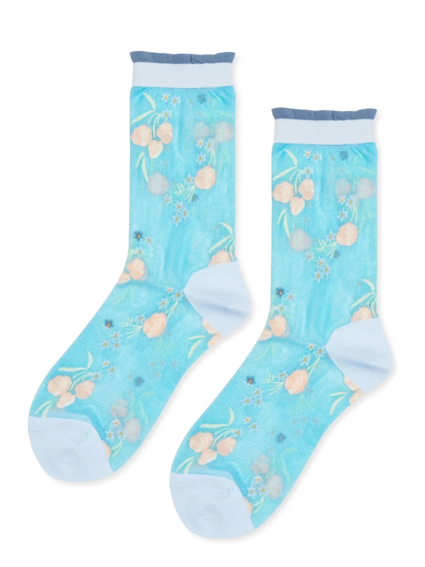 Wanda Sheer Crew Blue sold by Maguire Shoes product image thumbnail 2