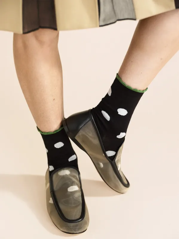 Schliesel Short Crew Black sold by Maguire Shoes