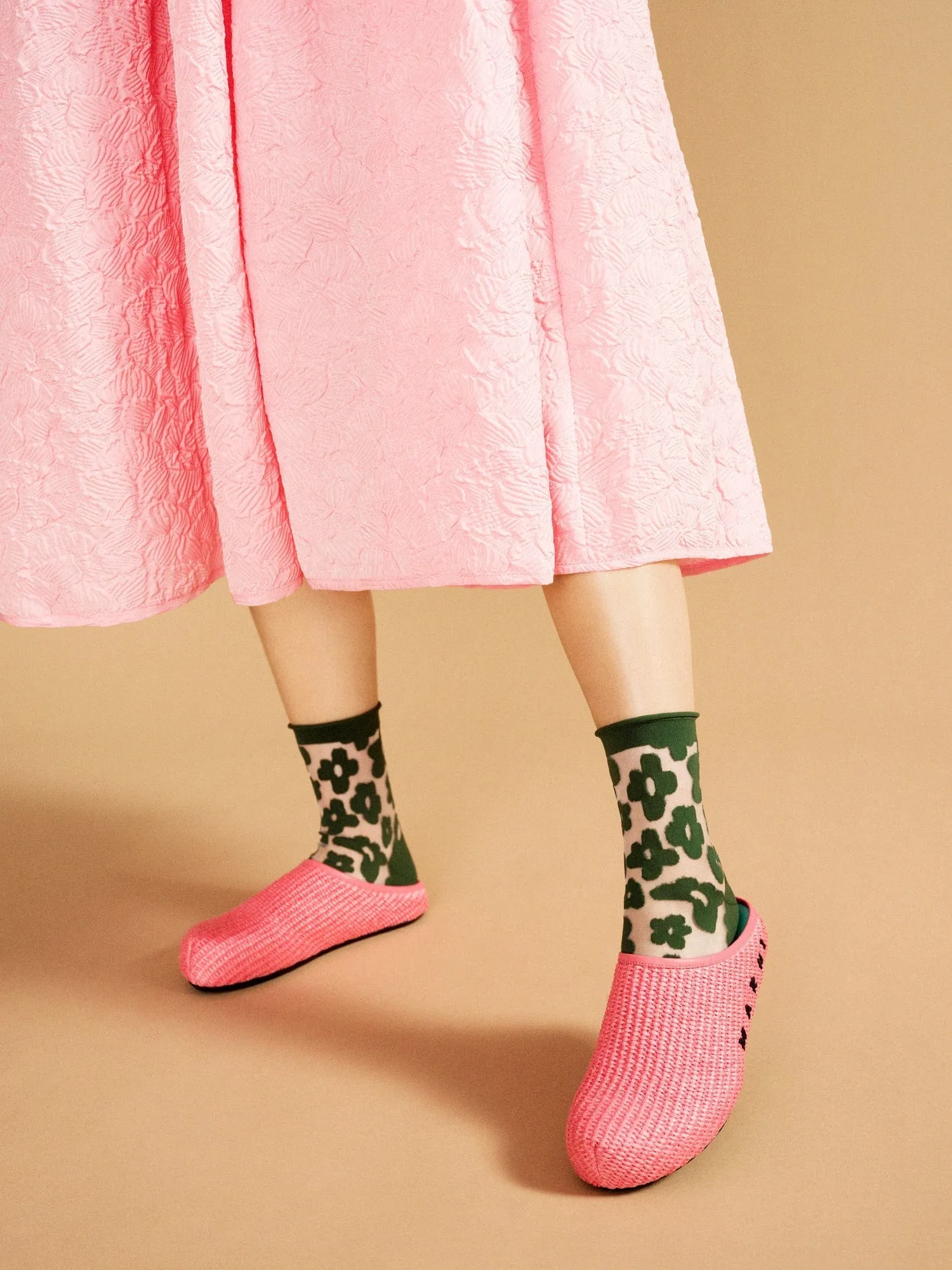 Pop Sheer Crew Pine sold by Maguire Shoes