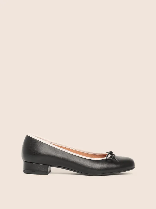 Covelo Black Ballerina sold by Maguire Shoes