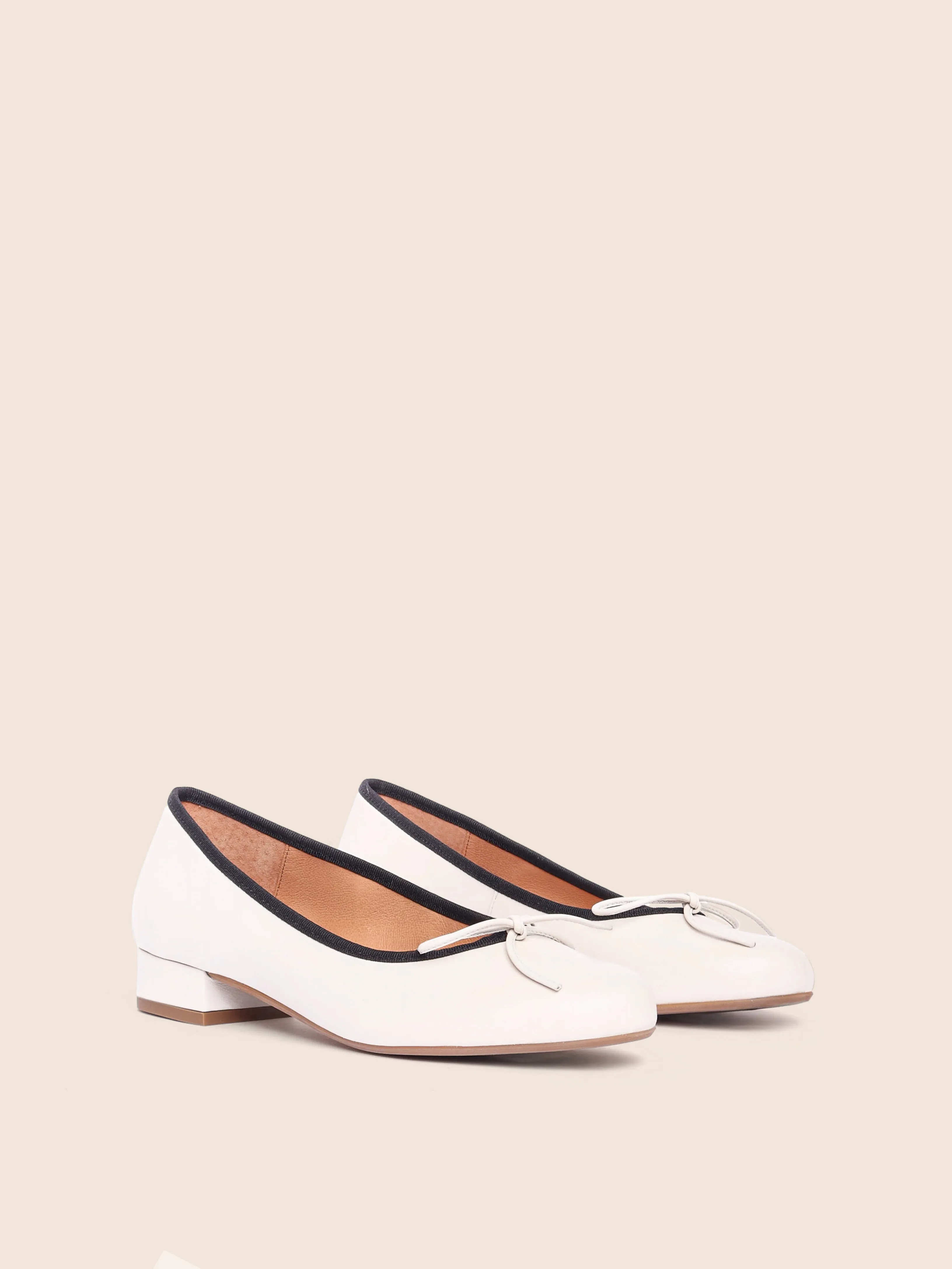 Covelo Cream Ballerina sold by Maguire Shoes product image thumbnail 3