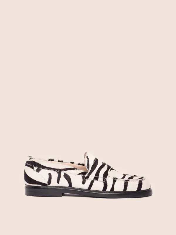 Orio Zebra Loafer sold by Maguire Shoes